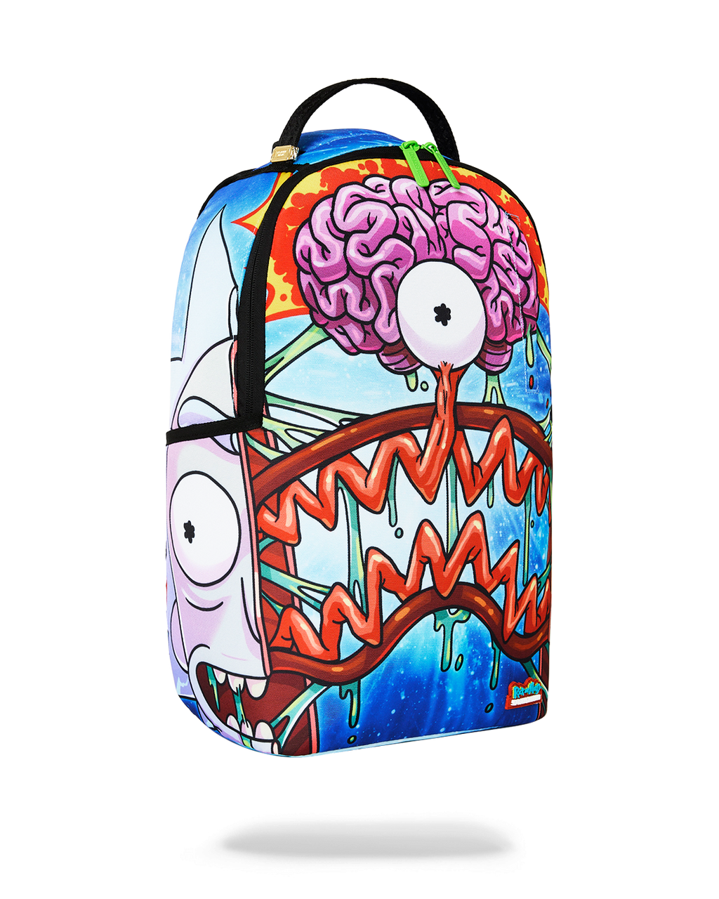 Limited Edition RICK AND MORTY SPLIT RICK HEAD GUTS BACKPACK