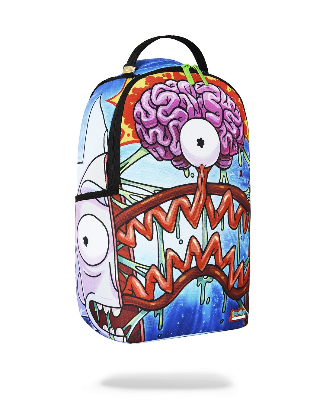 Limited Edition RICK AND MORTY SPLIT RICK HEAD GUTS BACKPACK