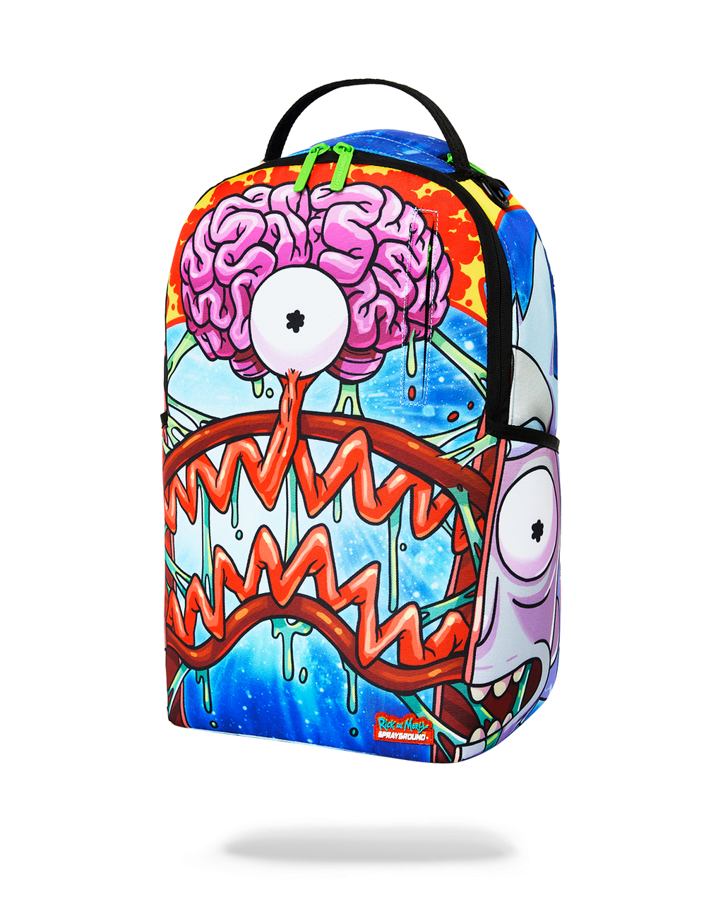 Limited Edition RICK AND MORTY SPLIT RICK HEAD GUTS BACKPACK