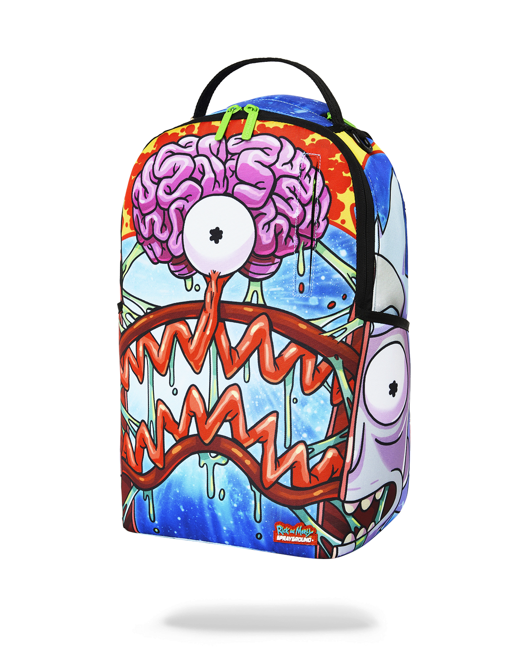 Limited Edition RICK AND MORTY SPLIT RICK HEAD GUTS BACKPACK
