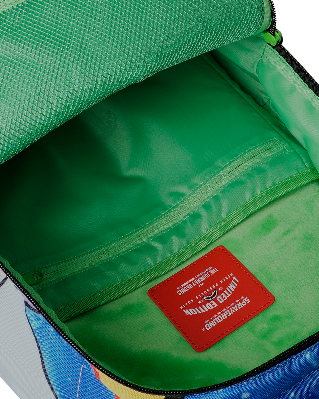 Limited Edition RICK AND MORTY SPLIT RICK HEAD GUTS BACKPACK