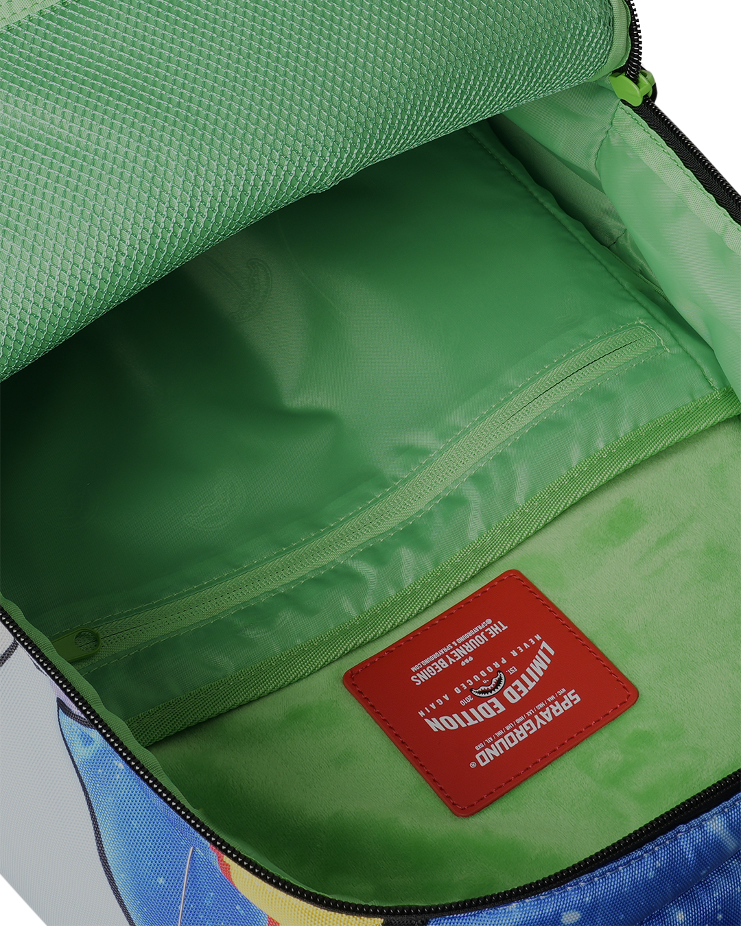 Limited Edition RICK AND MORTY SPLIT RICK HEAD GUTS BACKPACK