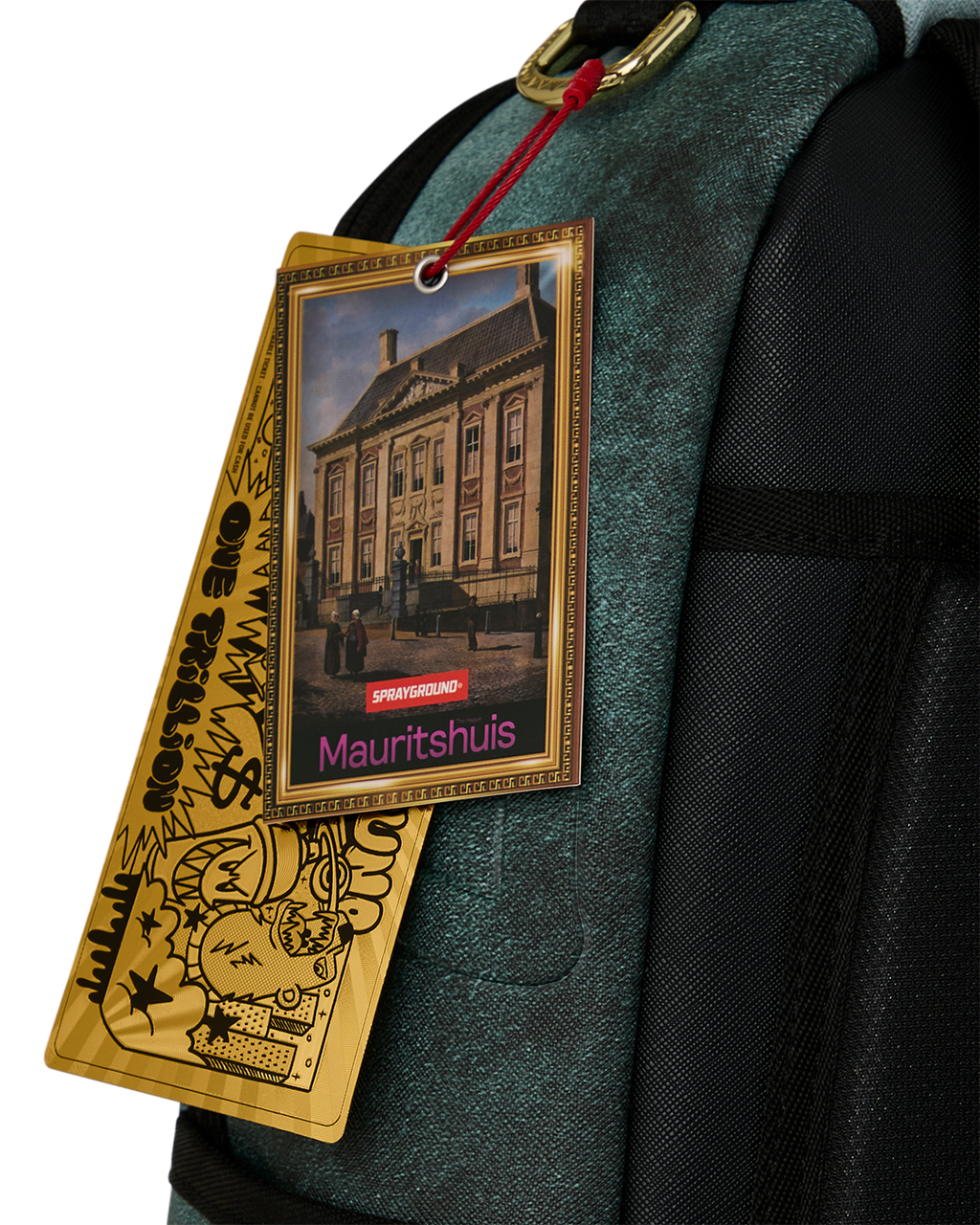 Limited Edition MAURITSHUIS MUSEUM 3D FRAME GIRL WITH A PEARL EARRING COLLAB BACKPACK