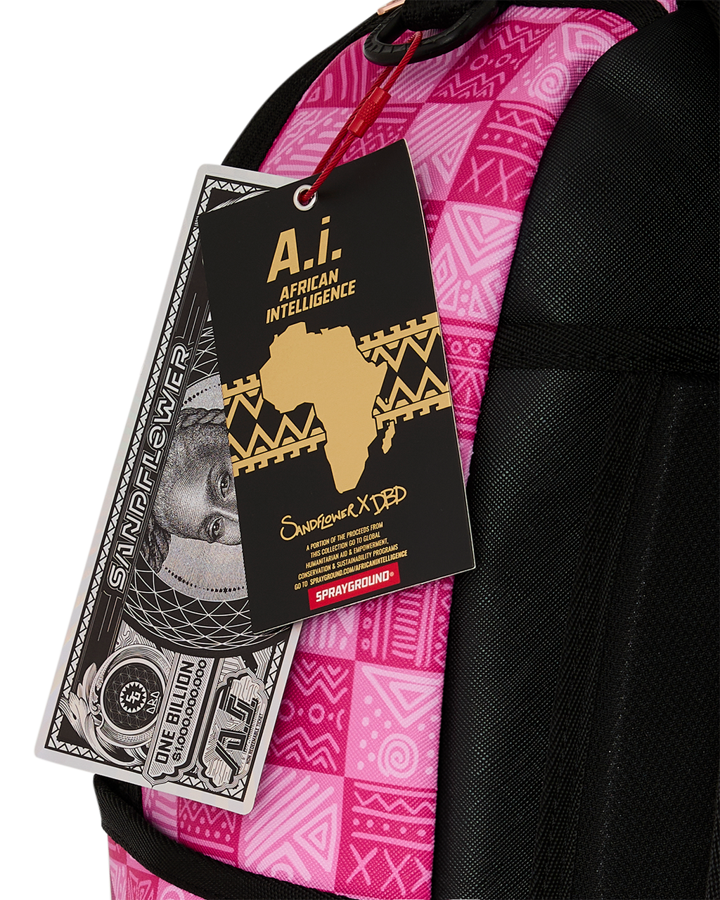 Limited Edition A.I. AFRICAN INTELLIGENCE THE SUNSET RESET BACKPACK - SANDFLOWER COLLAB