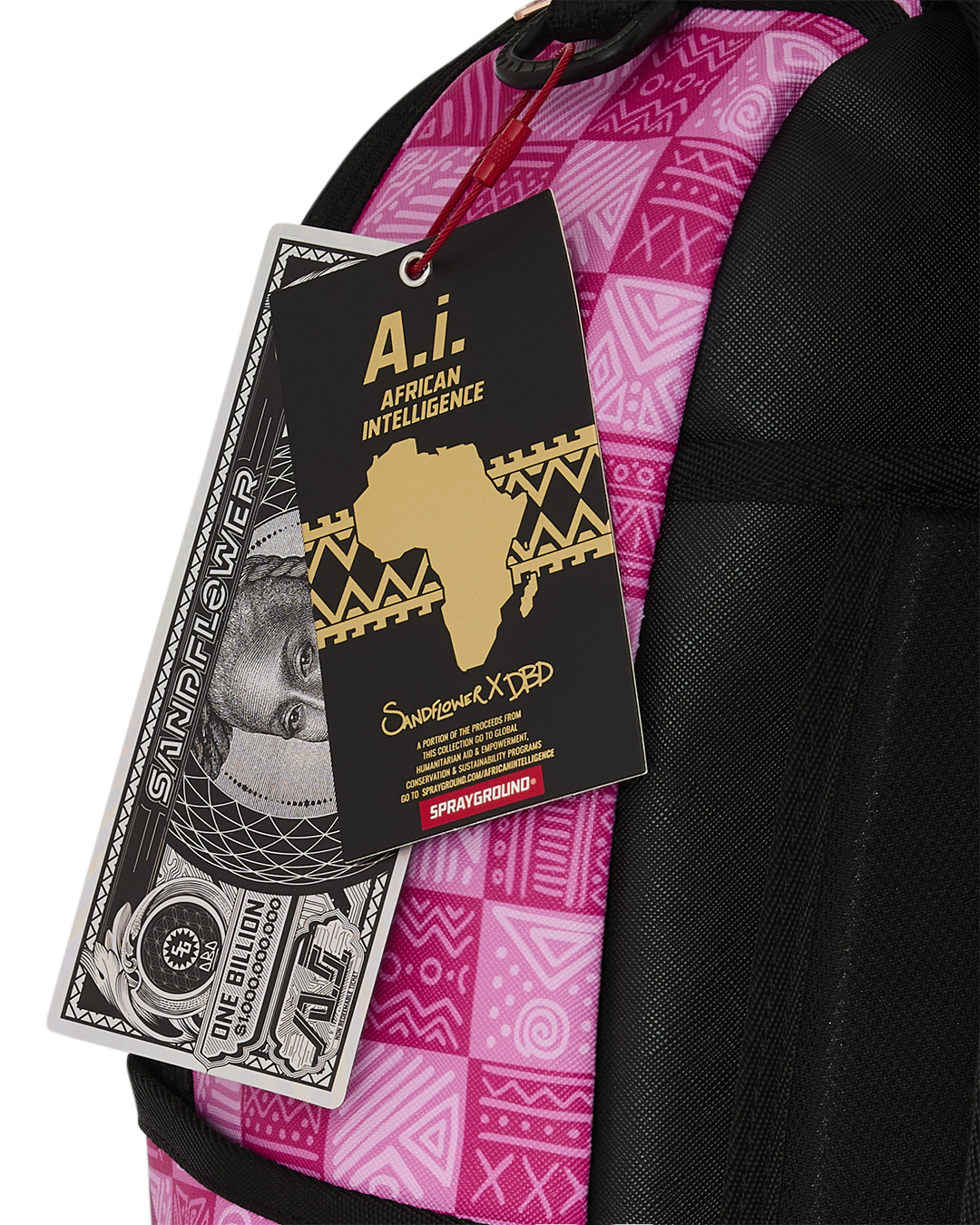 Limited Edition A.I. AFRICAN INTELLIGENCE THE SUNSET RESET BACKPACK - SANDFLOWER COLLAB