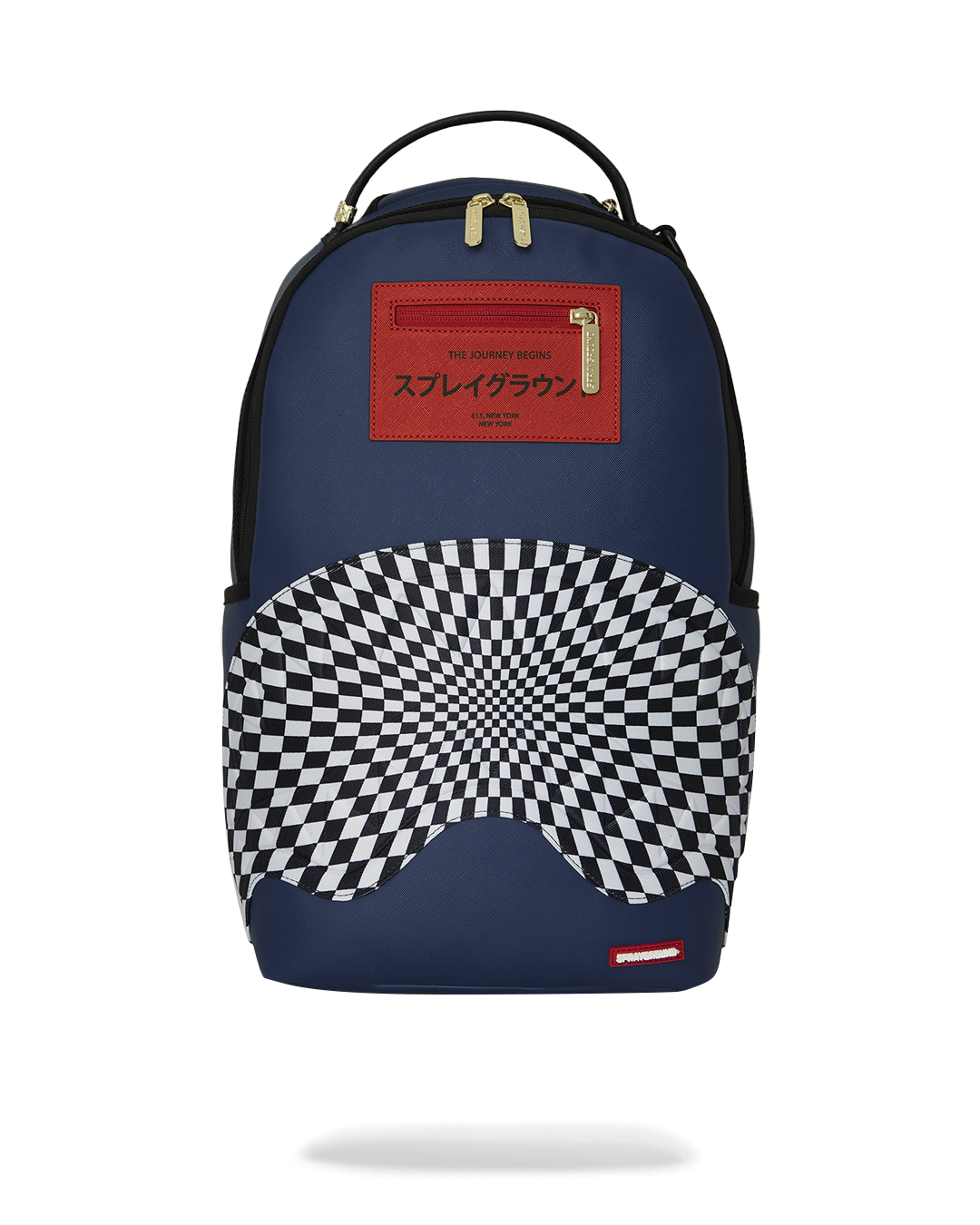 Limited Edition ICHIMATSU-MOYŌ WARP CHECK SHARK BACKPACK