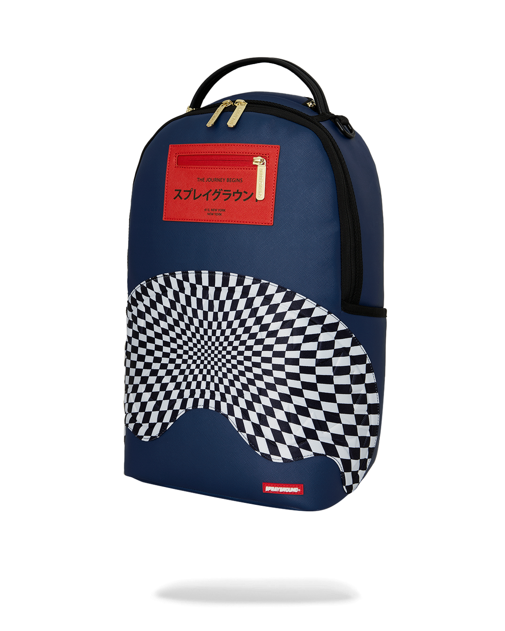 Limited Edition ICHIMATSU-MOYŌ WARP CHECK SHARK BACKPACK