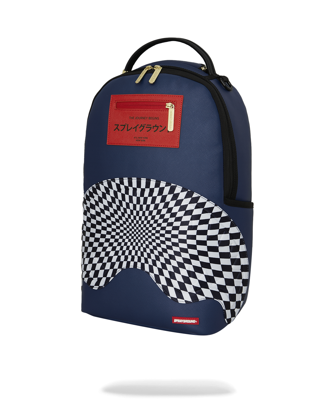 Limited Edition ICHIMATSU-MOYŌ WARP CHECK SHARK BACKPACK