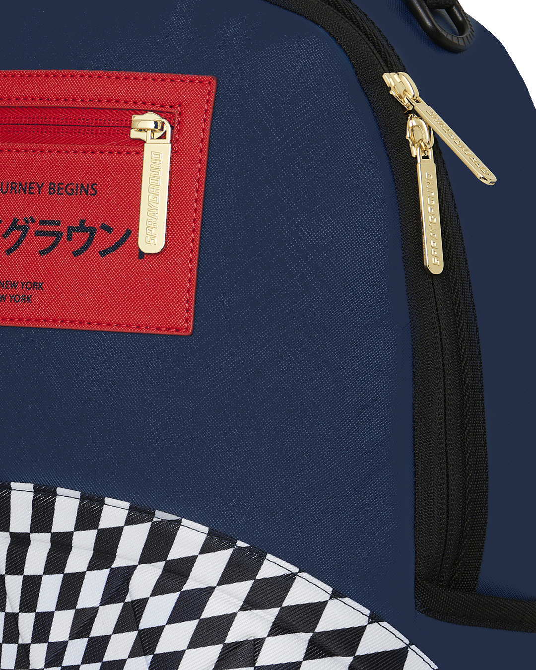 Limited Edition ICHIMATSU-MOYŌ WARP CHECK SHARK BACKPACK