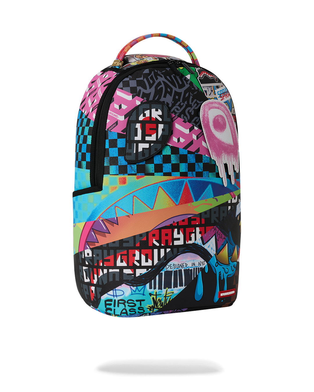 Limited Edition MOOD MODE 6 REMOVABLE VELCRO EYES BACKPACK