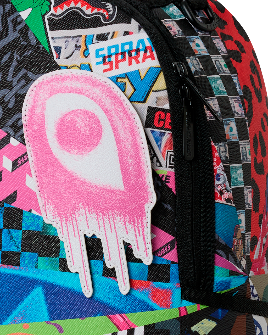 Limited Edition MOOD MODE 6 REMOVABLE VELCRO EYES BACKPACK