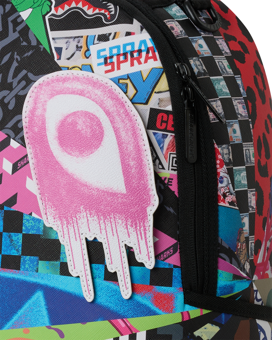 Limited Edition MOOD MODE 6 REMOVABLE VELCRO EYES BACKPACK