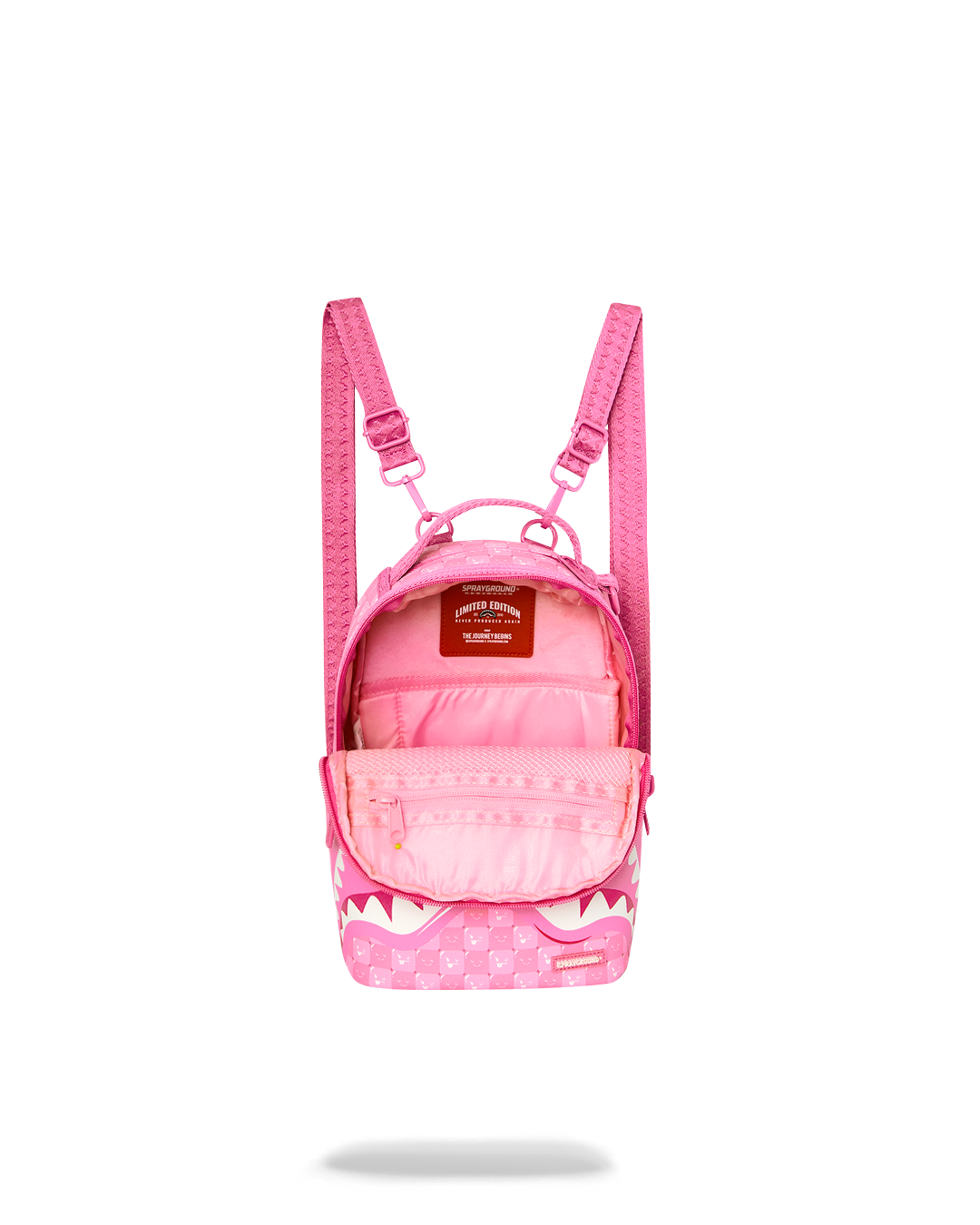 Limited Edition SHINOBI SHARKS IN PARIS PINK MINI BACKPACK