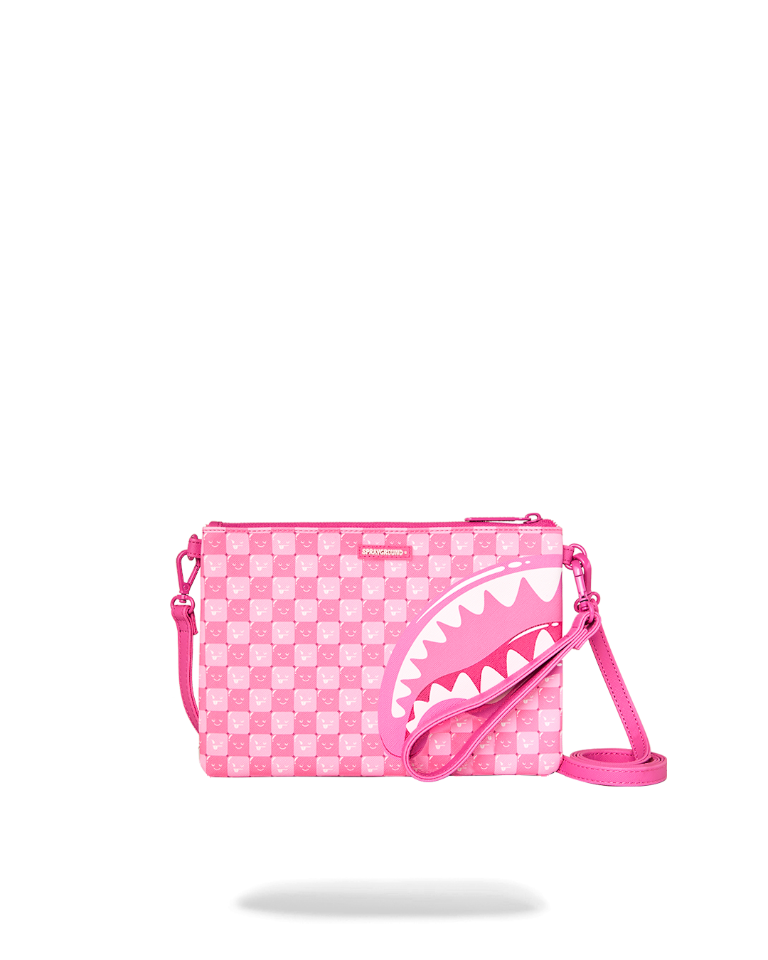 Limited Edition SHINOBI SHARKS IN PARIS PINK CROSSOVER CLUTCH