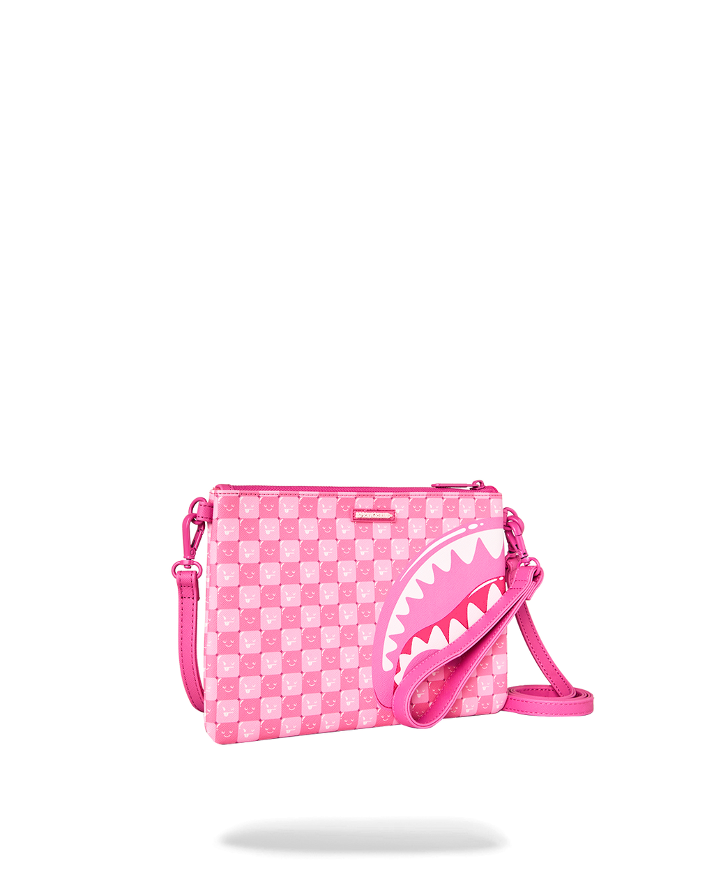 Limited Edition SHINOBI SHARKS IN PARIS PINK CROSSOVER CLUTCH