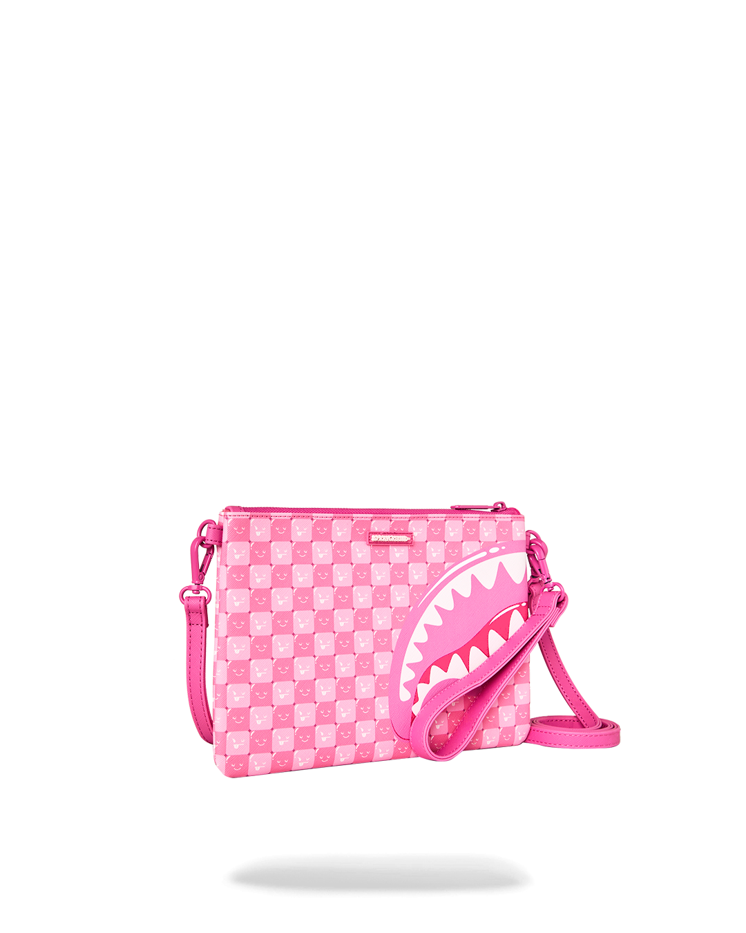 Limited Edition SHINOBI SHARKS IN PARIS PINK CROSSOVER CLUTCH