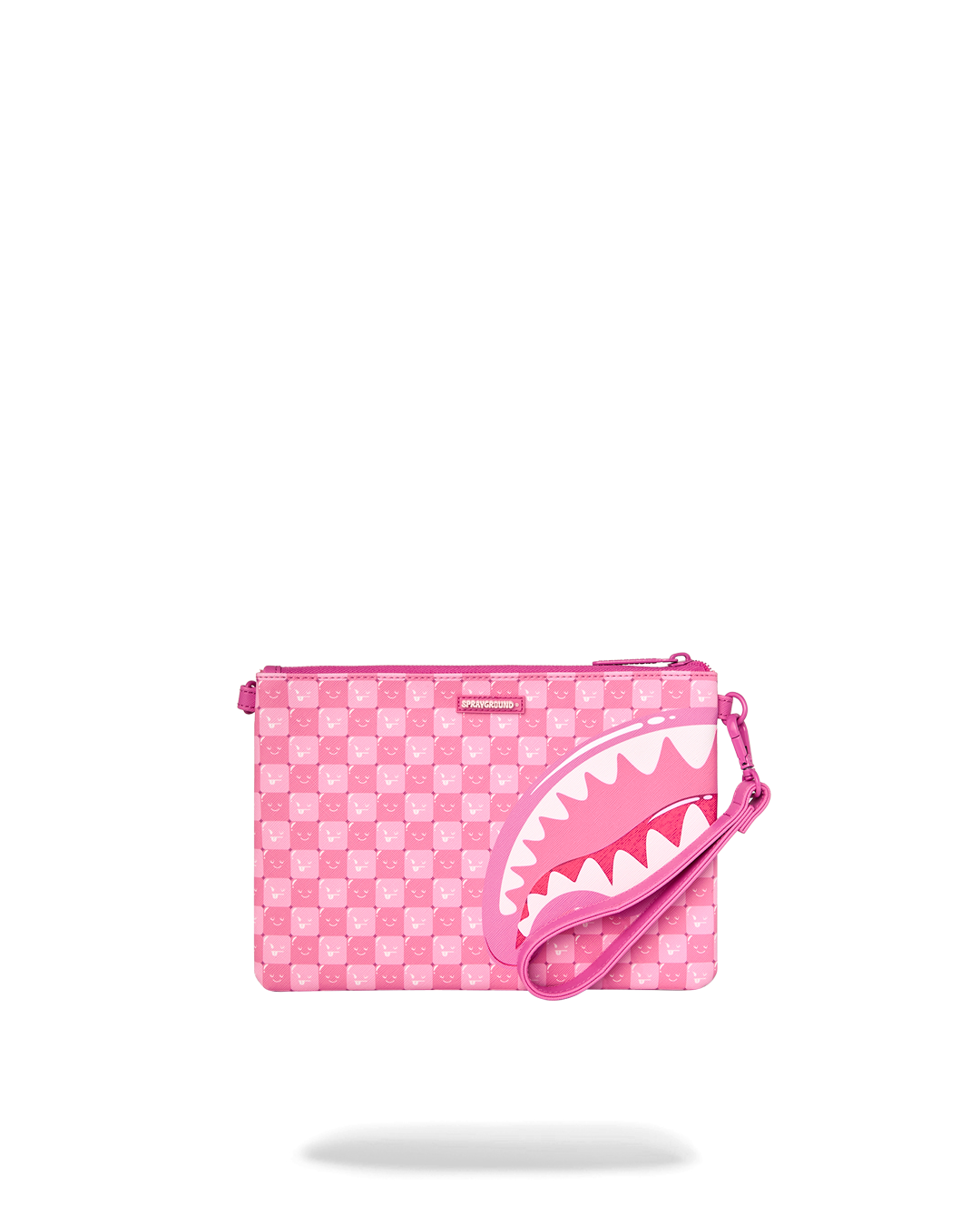 Limited Edition SHINOBI SHARKS IN PARIS PINK CROSSOVER CLUTCH