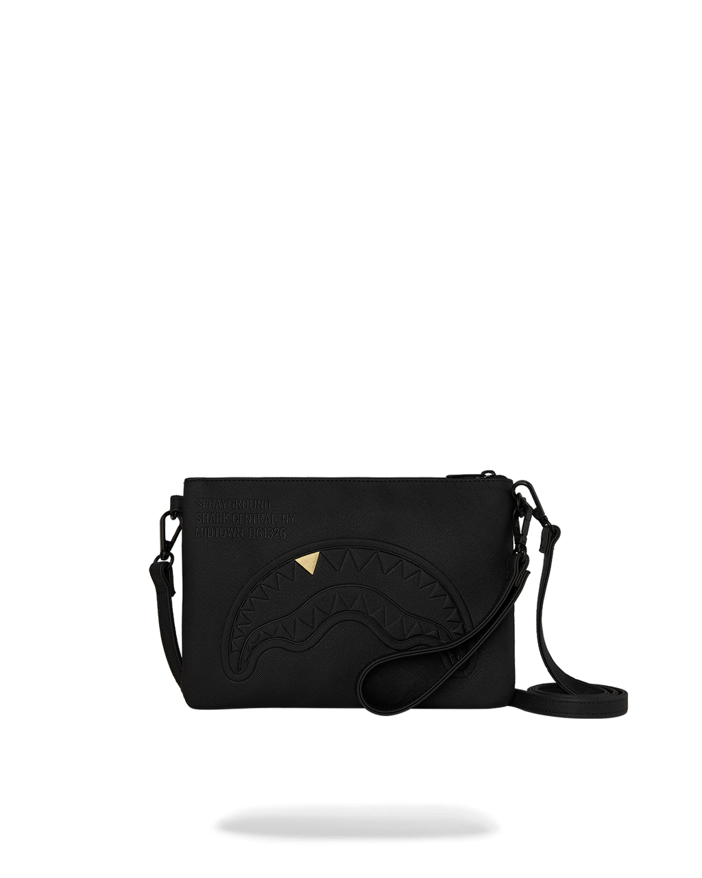 Limited Edition THE GOLDEN FANG SHARK CROSSOVER CLUTCH