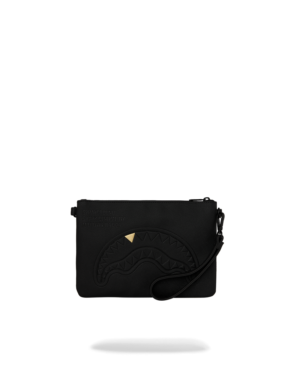 Limited Edition THE GOLDEN FANG SHARK CROSSOVER CLUTCH