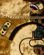Limited Edition GOLDEN DYNASTY MONEYBEAR BACKPACK