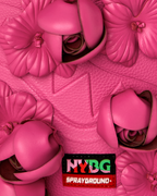 Limited Edition NEW YORK BOTANICAL GARDEN COLLAB - ROSE SCULPTURE BACKPACK