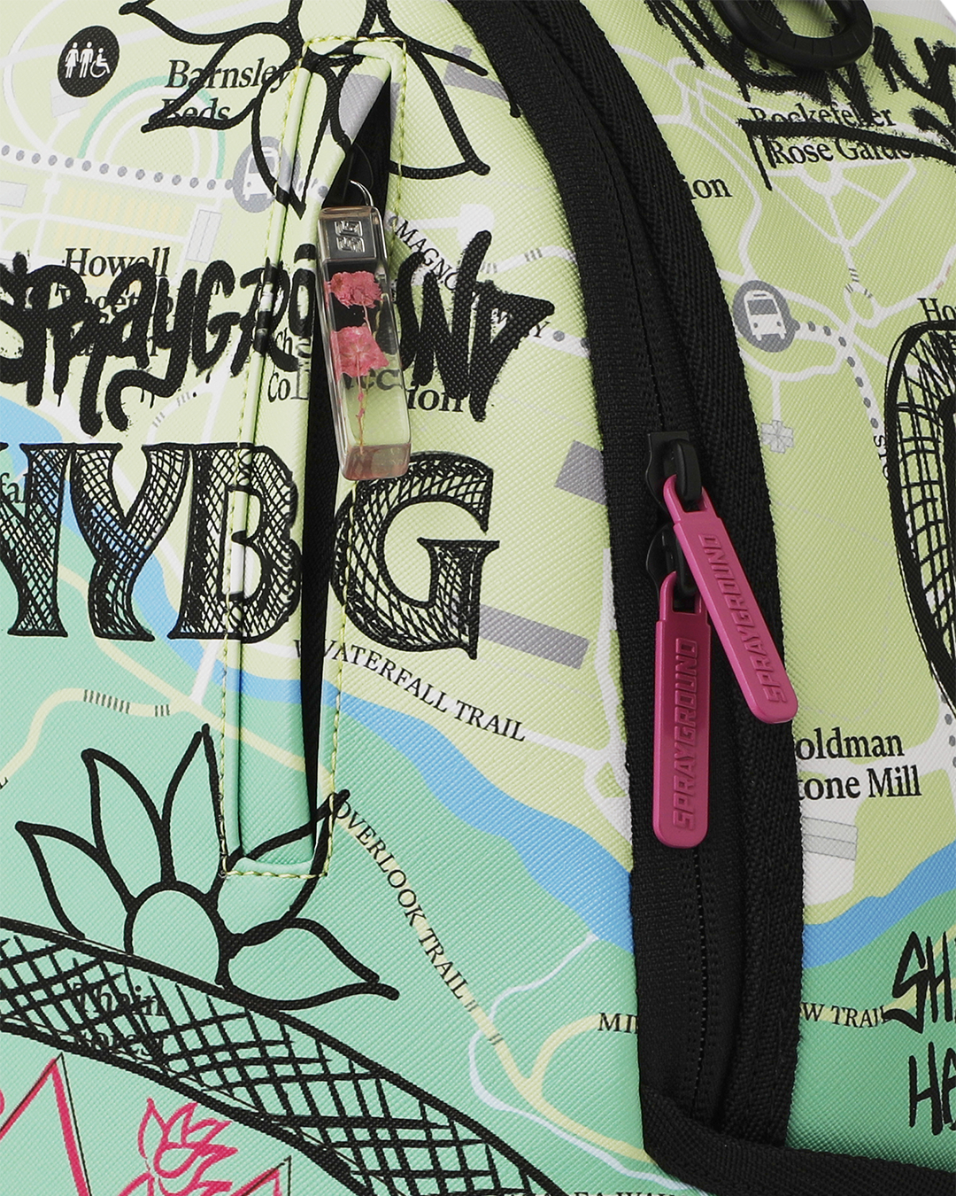 Limited Edition NEW YORK BOTANICAL GARDEN COLLAB - GARDEN MAP DOODLES BACKPACK