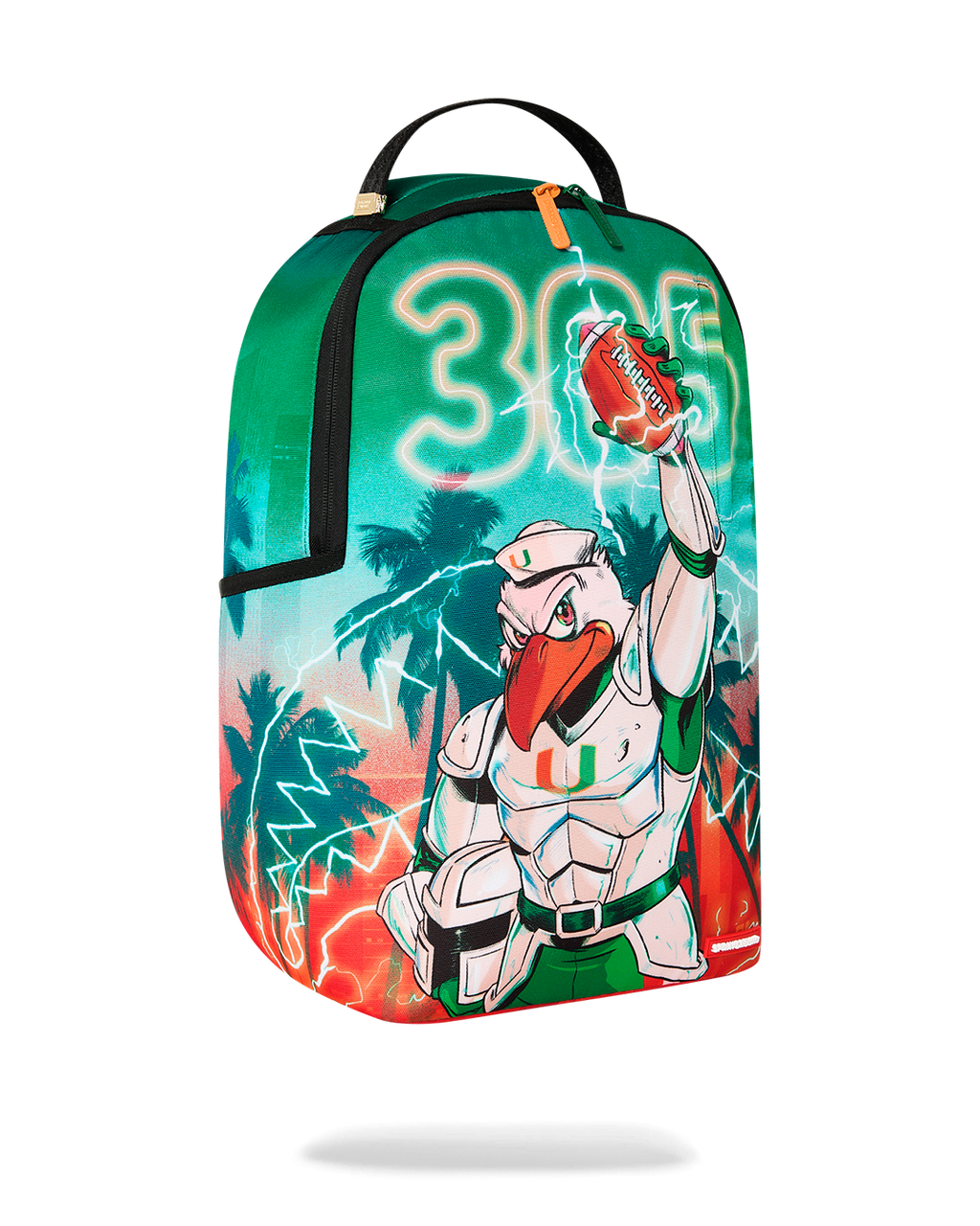 Limited Edition UNIVERSITY OF MIAMI HURRICANES - TOUCHDOWN THUNDER