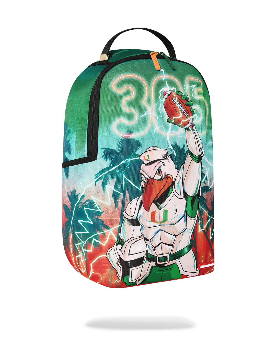Limited Edition UNIVERSITY OF MIAMI HURRICANES - TOUCHDOWN THUNDER