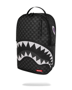 Limited Edition REVERSE MODE - PURPLE VELOUR TO BLACK CHECK BACKPACK