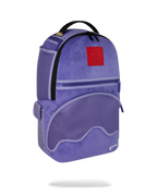 Limited Edition REVERSE MODE - PURPLE VELOUR TO BLACK CHECK BACKPACK
