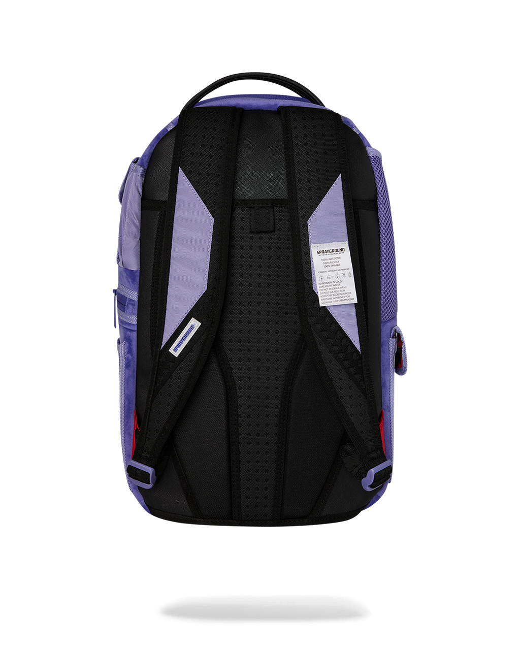 Limited Edition REVERSE MODE - PURPLE VELOUR TO BLACK CHECK BACKPACK