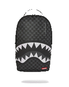 Limited Edition REVERSE MODE - PURPLE VELOUR TO BLACK CHECK BACKPACK
