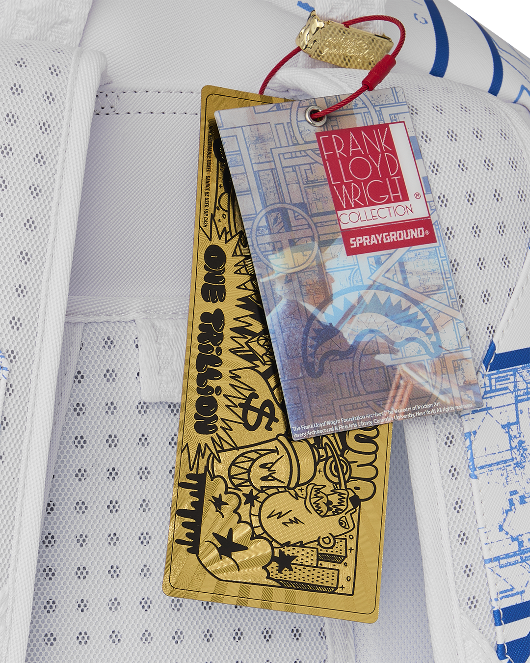 Limited Edition FRANK LLOYD WRIGHT COLLAB EXPERIMENTAL SPIRAL BACKPACK