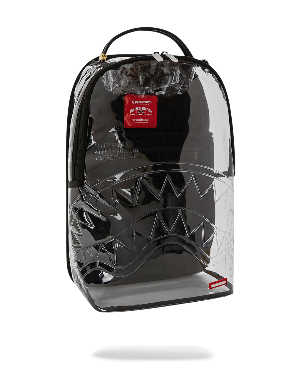 Limited Edition SHARK CENTRAL - CLEAR BACKPACK