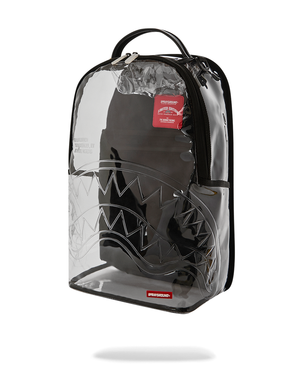 Limited Edition SHARK CENTRAL - CLEAR BACKPACK