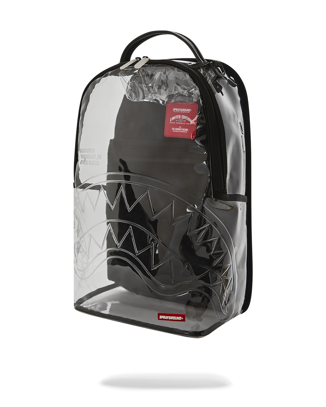 Limited Edition SHARK CENTRAL - CLEAR BACKPACK