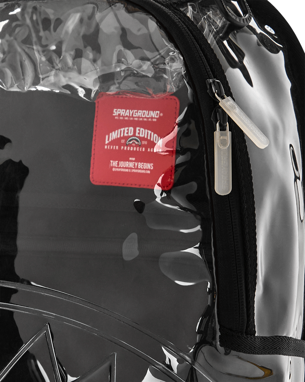Limited Edition SHARK CENTRAL - CLEAR BACKPACK