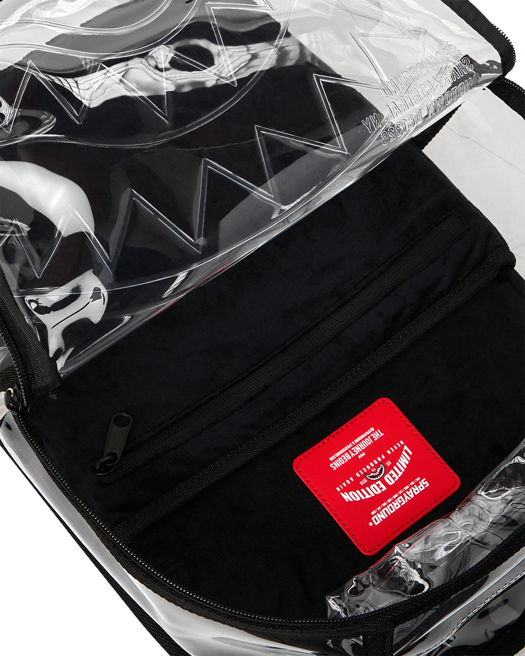 Limited Edition SHARK CENTRAL - CLEAR BACKPACK