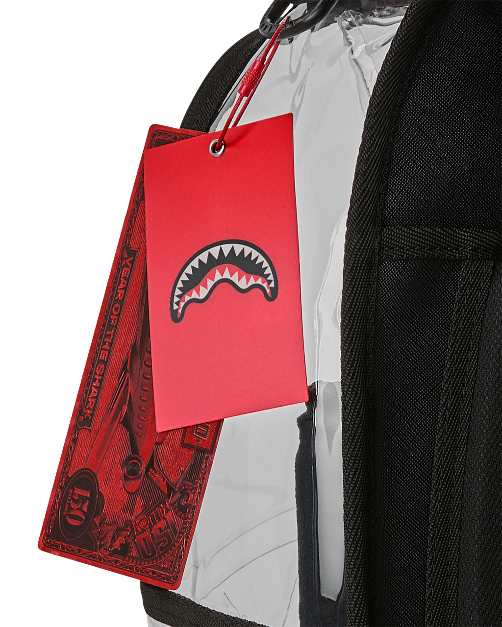 Limited Edition SHARK CENTRAL - CLEAR BACKPACK