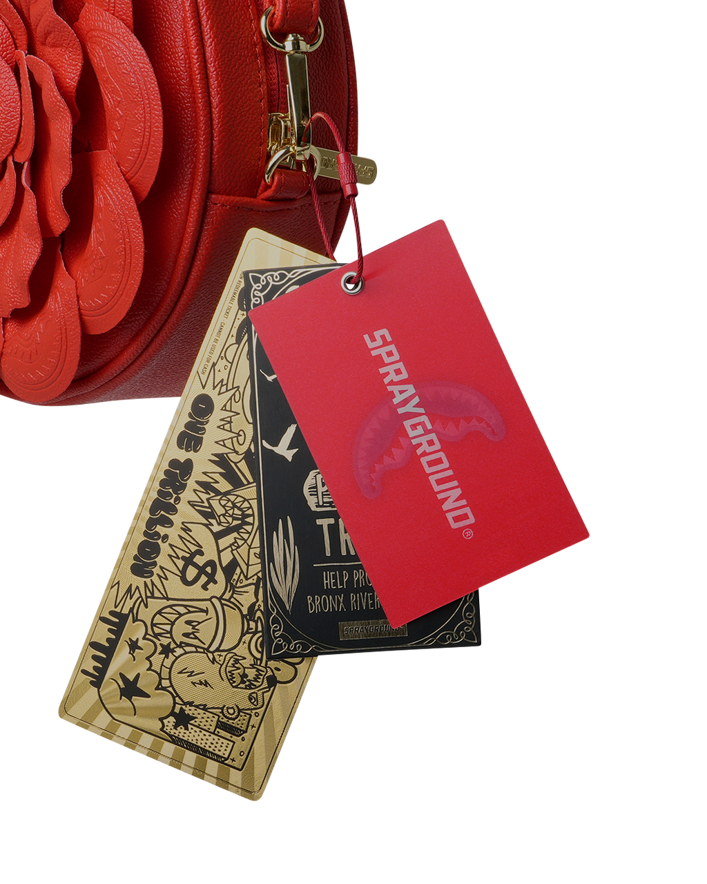 Limited Edition NEW YORK BOTANICAL GARDEN COLLAB - CRIMSON BLOOM SHOULDER BAG
