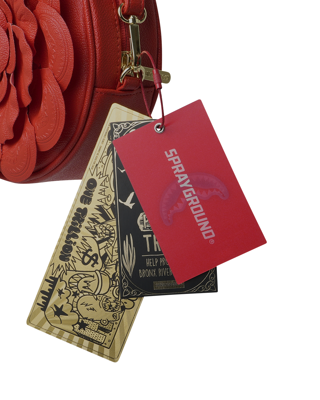 Limited Edition NEW YORK BOTANICAL GARDEN COLLAB - CRIMSON BLOOM SHOULDER BAG