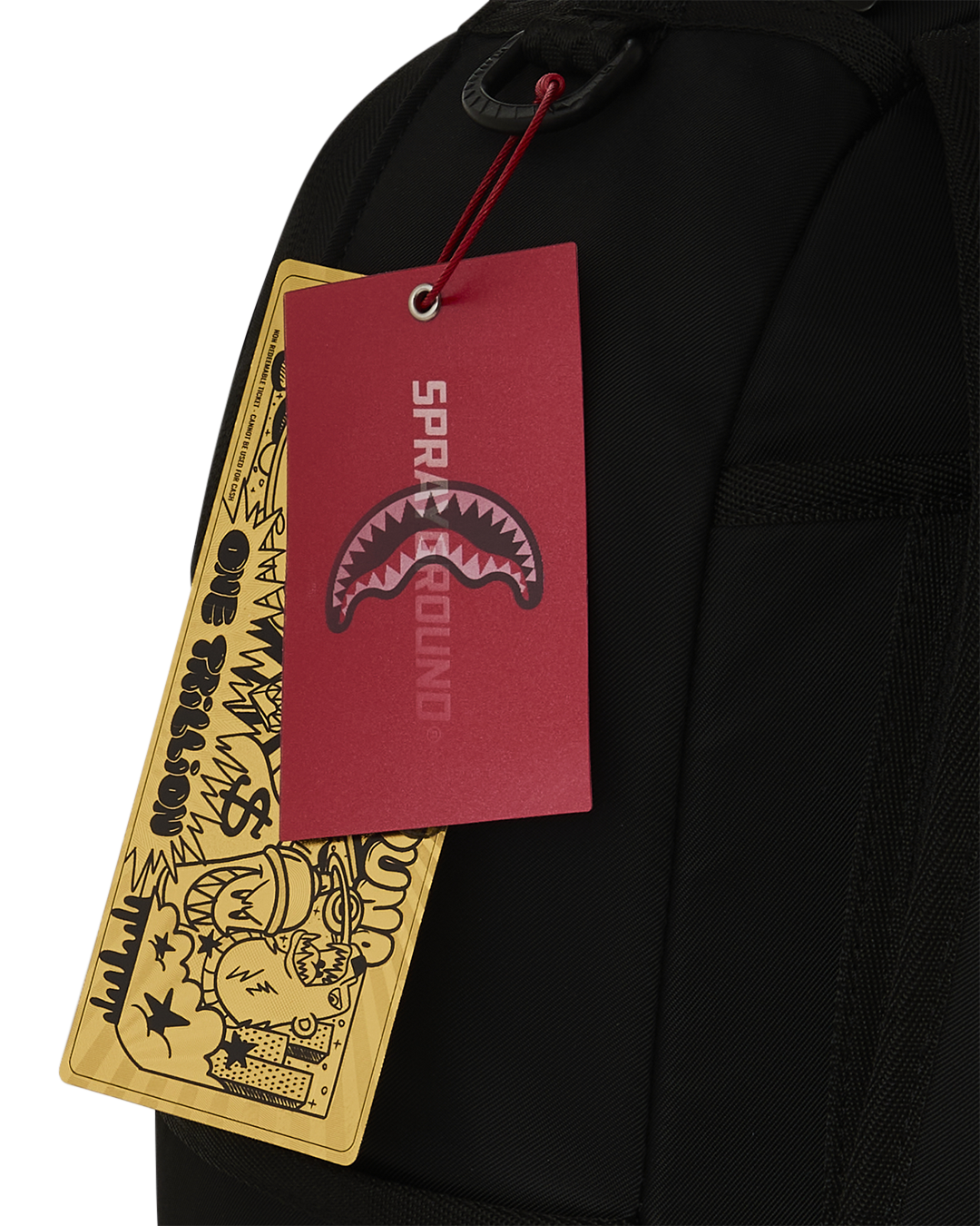 Limited Edition SHARK CENTRAL 2 - BLACK WHITE BACKPACK