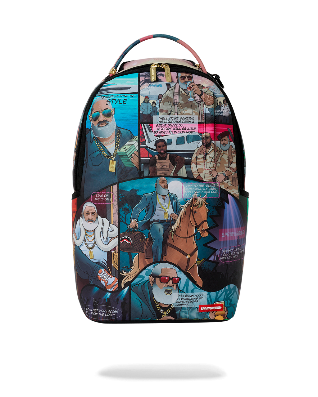 Limited Edition JAMES FIRST CLASS COMIC BACKPACK