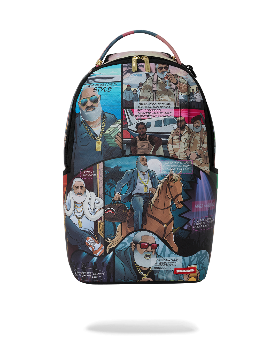 Limited Edition JAMES FIRST CLASS COMIC BACKPACK