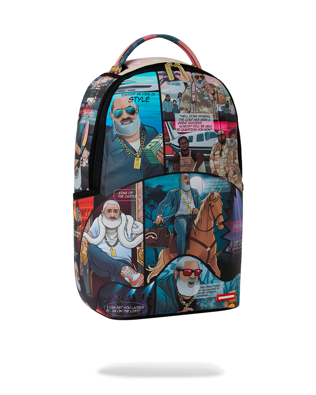 Limited Edition JAMES FIRST CLASS COMIC BACKPACK