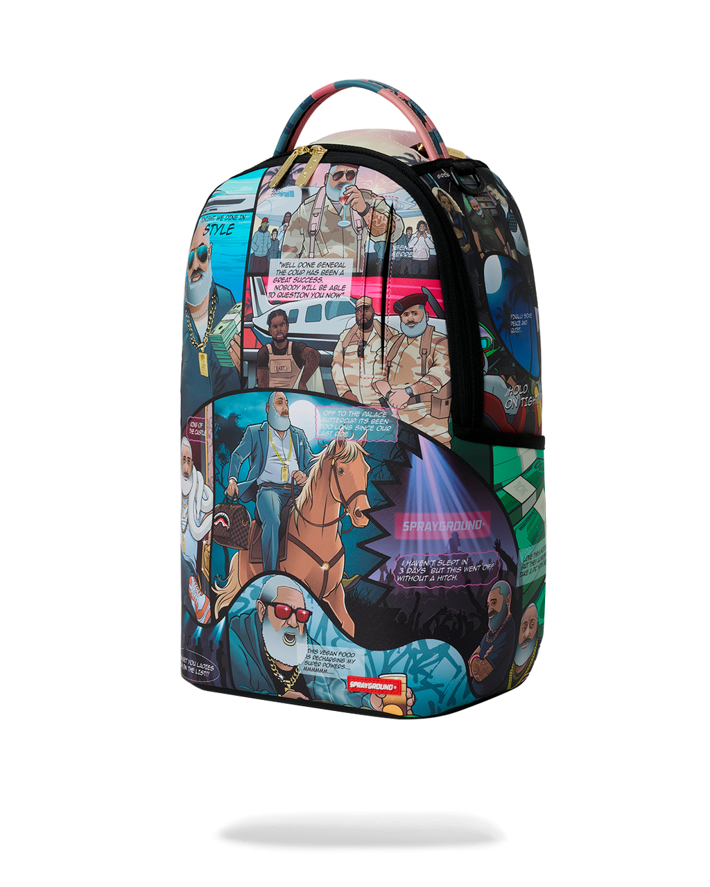 Limited Edition JAMES FIRST CLASS COMIC BACKPACK