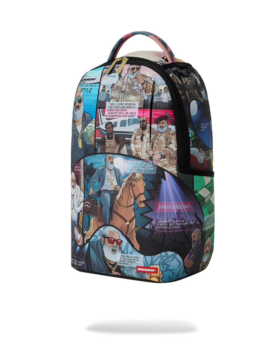 Limited Edition JAMES FIRST CLASS COMIC BACKPACK