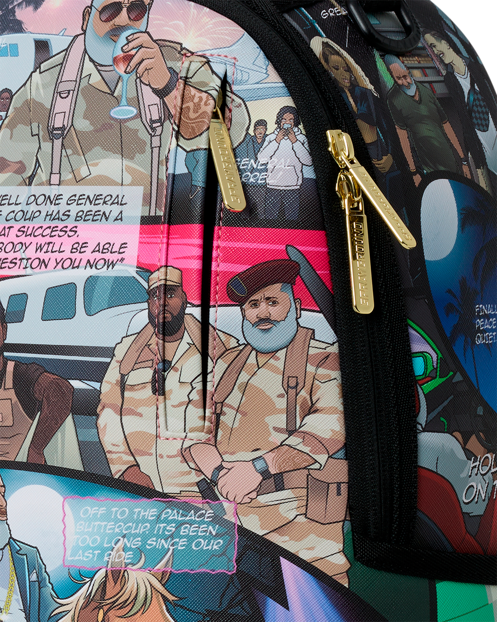 Limited Edition JAMES FIRST CLASS COMIC BACKPACK