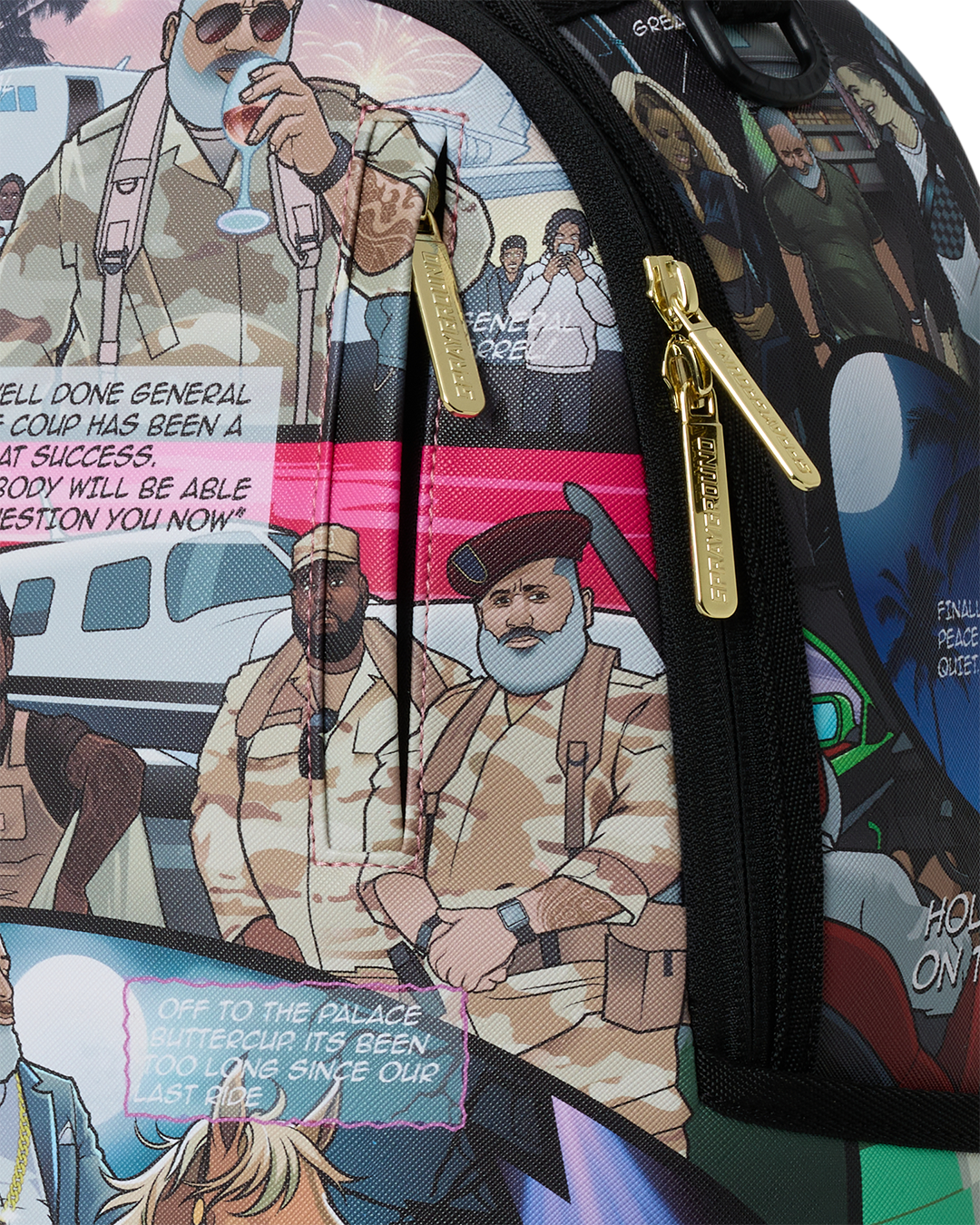Limited Edition JAMES FIRST CLASS COMIC BACKPACK