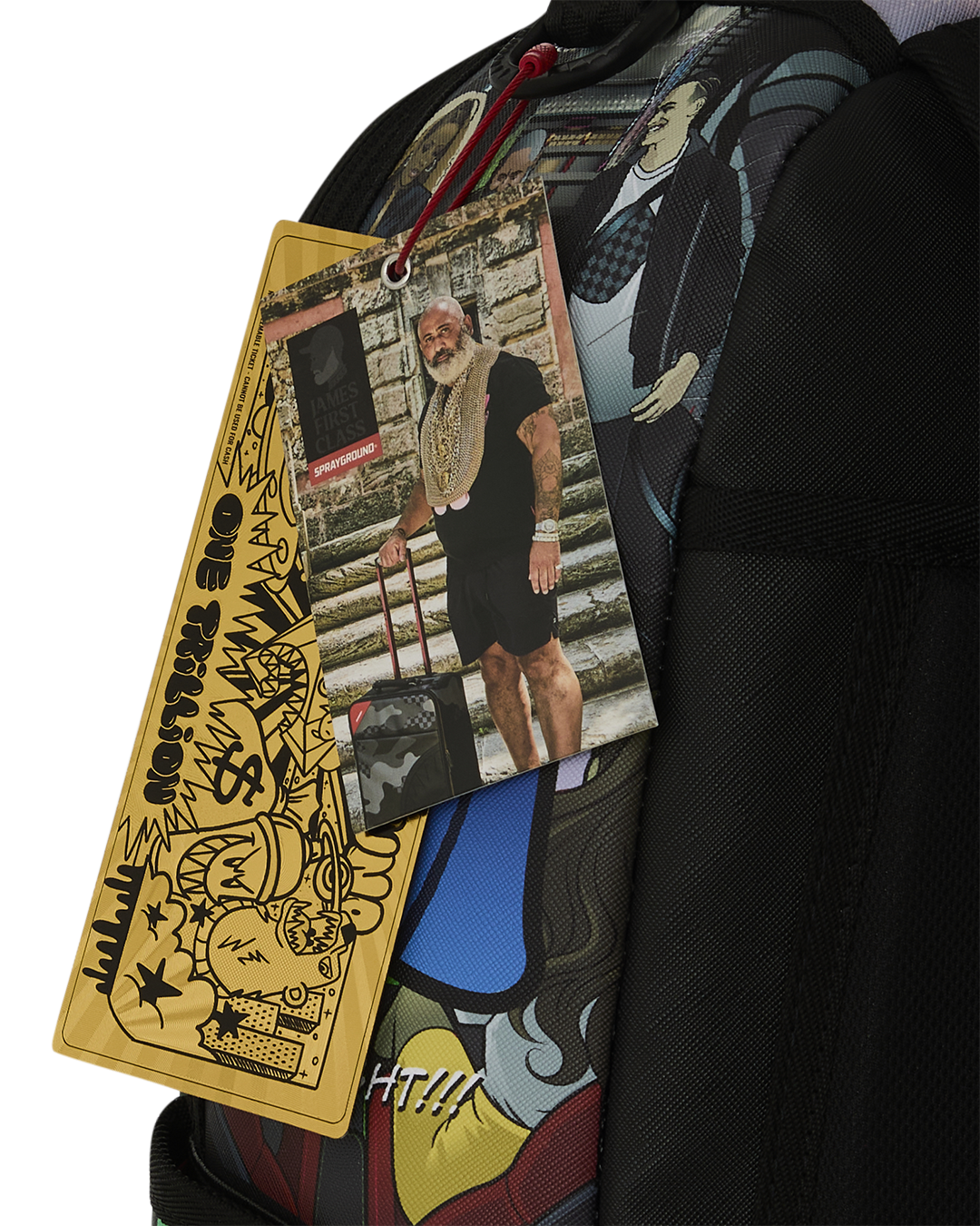 Limited Edition JAMES FIRST CLASS COMIC BACKPACK